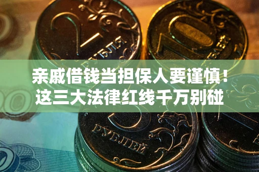 济南亲戚借钱当担保人要谨慎！这三大法律红线千万别碰