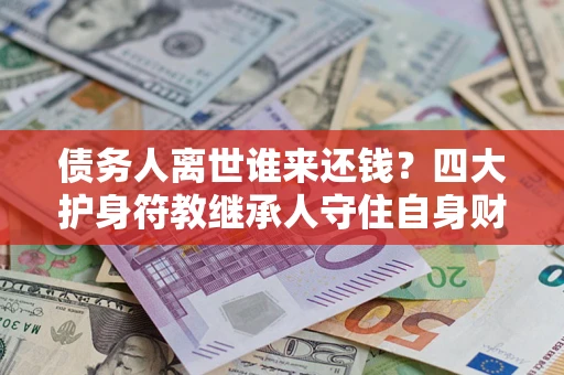 济南债务人离世谁来还钱？四大护身符教继承人守住自身财产